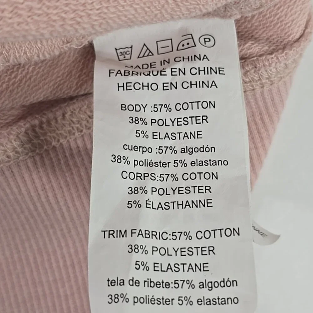 MICHAEL KORS LIGHT PINK PULLOVER HOODIE WITH A GOLD-TONE LOGO WOMENS SIZE XL EUC - Picture 9 of 16